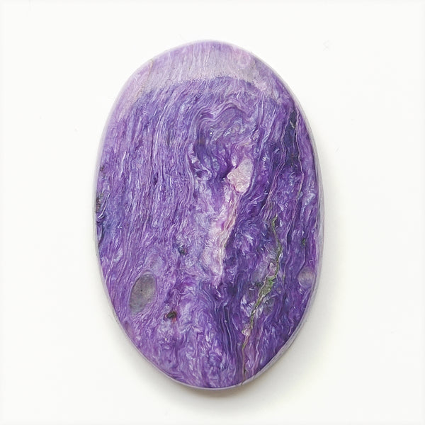 Charoite 36x24mm Oval Cabochon