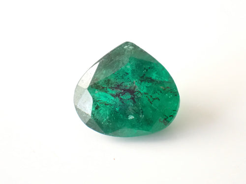 Emerald 6.2x5.6mm Pear Cut Gemstone