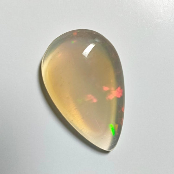 Opal (Ethiopian) 24x15mm Pear Cut Cabochon
