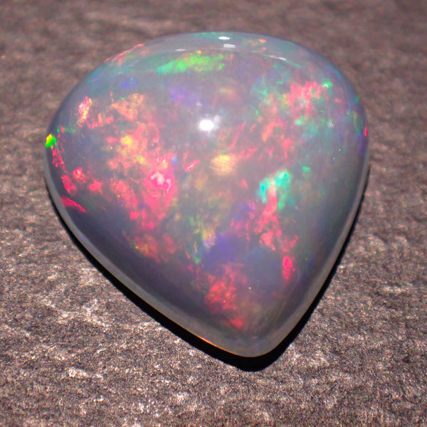 Opal (Ethiopian) 9.6x9.4mm Pear Cut Cabochon