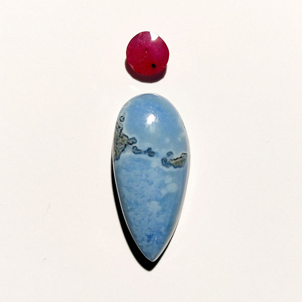 Gem Pack: Blue Opal, and Ruby