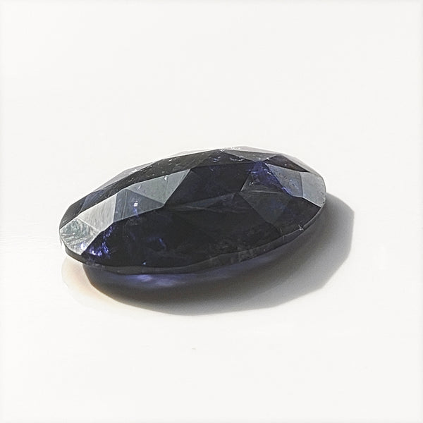 Iolite 23x16mm Oval Rose Cut Gemstone