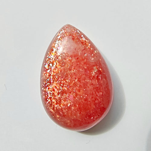 Sunstone 22x15mm Pear Cut Gemstone Cabochon