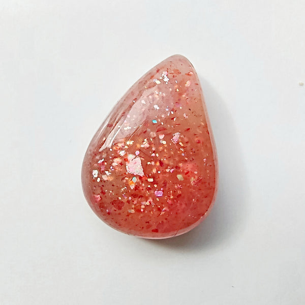 Sunstone 18x13mm Pear Cut Gemstone Cabochon