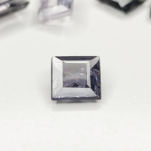 Natural Grey Spinel Rectangular Faceted Single Stone | 5.6x5.3mm (0.75 ct) – SPN0015