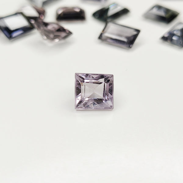 Natural Grey Spinel Rectangular Faceted Single Stone | 5.5x5mm (1.15 ct) – SPN0017