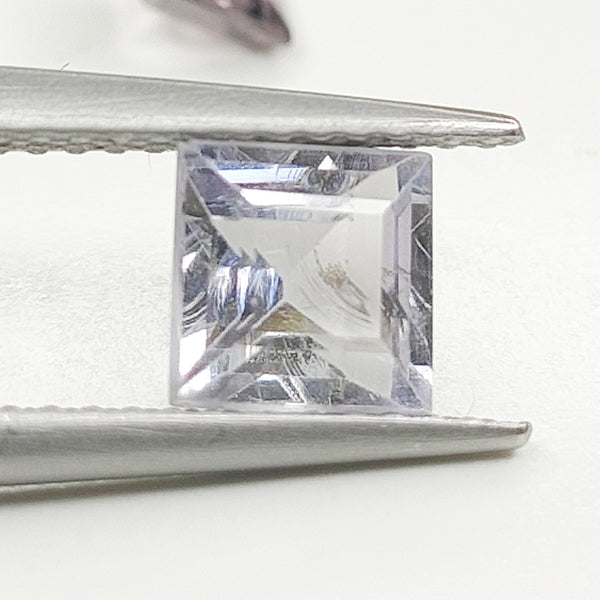 Natural Grey Spinel Rectangular Faceted Single Stone | 5.7x5.5mm (1.0 ct) – SPN0024