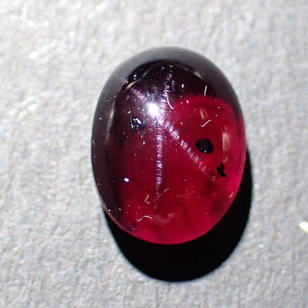 Star Garnet  8.6x6.6mm Oval Cabochon
