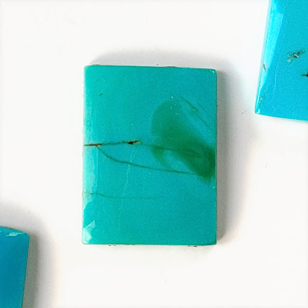 Turquoise 20x15mm Rectangular Cabochon