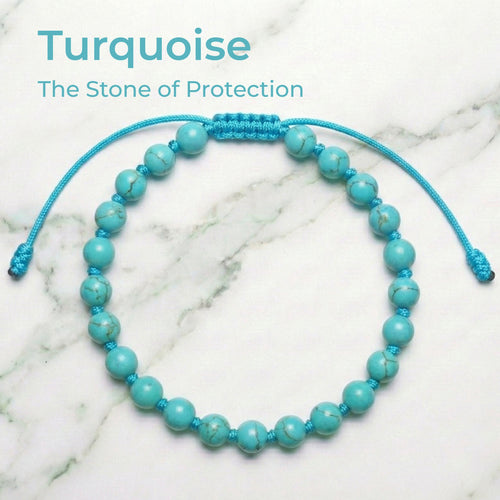 Turquoise Hand-Knotted Bracelet | The Master Healer
