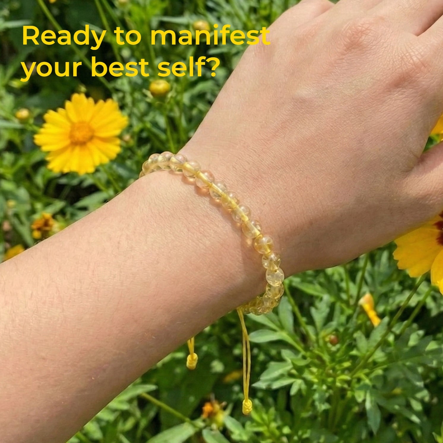 Citrine Hand-Knotted Bracelet | The Stone of Abundance