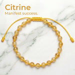 Citrine Hand-Knotted Bracelet | The Stone of Abundance