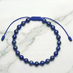 Lapis Lazuli Hand-Knotted Bracelet | The Stone of Focus
